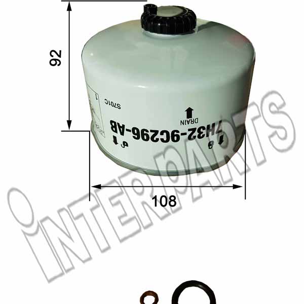 LR009705 인터파트 연료필터 ROVER IPMF-E005 cs41001