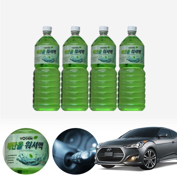 벨로스터 친환경 에탄올 클린 워셔액 4개 7.2L 세트 KPT-200 cs01010 차량용품