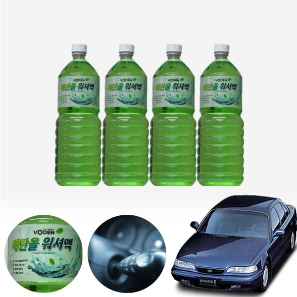 쏘나타(85~98) 친환경 에탄올 클린 워셔액 4개 7.2L 세트 KPT-200 cs01011 차량용품