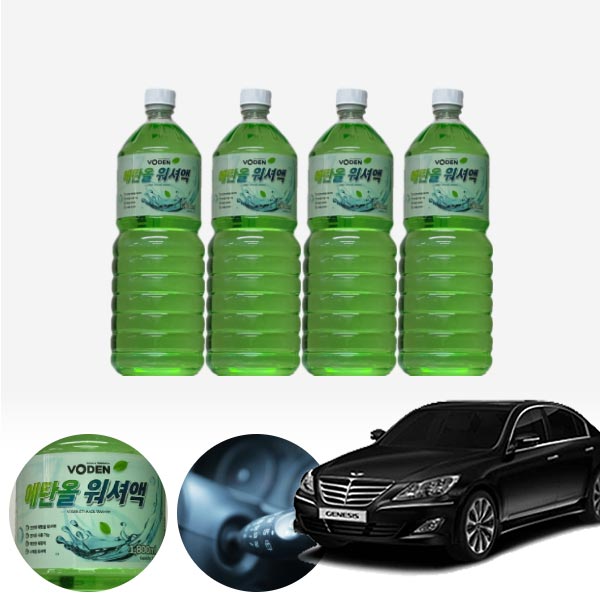 제네시스(08~13) 친환경 에탄올 클린 워셔액 4개 7.2L 세트 KPT-200 cs01016 차량용품