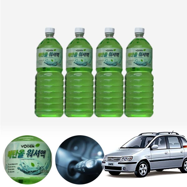 라비타 친환경 에탄올 클린 워셔액 4개 7.2L 세트 KPT-200 cs01018 차량용품