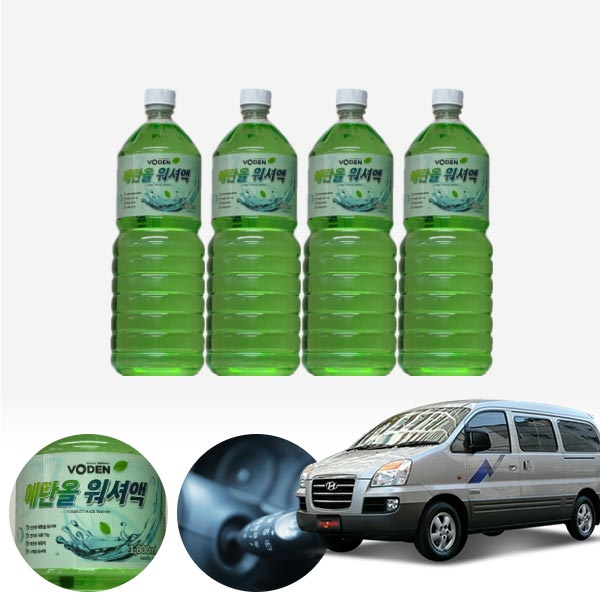 스타렉스(97~07) 친환경 에탄올 클린 워셔액 4개 7.2L 세트 KPT-200 cs01024 차량용품