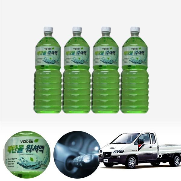 리베로 친환경 에탄올 클린 워셔액 4개 7.2L 세트 KPT-200 cs01025 차량용품