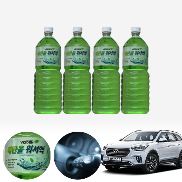 맥스크루즈 친환경 에탄올 클린 워셔액 4개 7.2L 세트 KPT-200 cs01051 차량용품