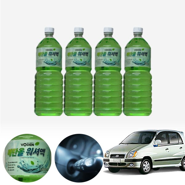 비스토 친환경 에탄올 클린 워셔액 4개 7.2L 세트 KPT-200 cs02001 차량용품