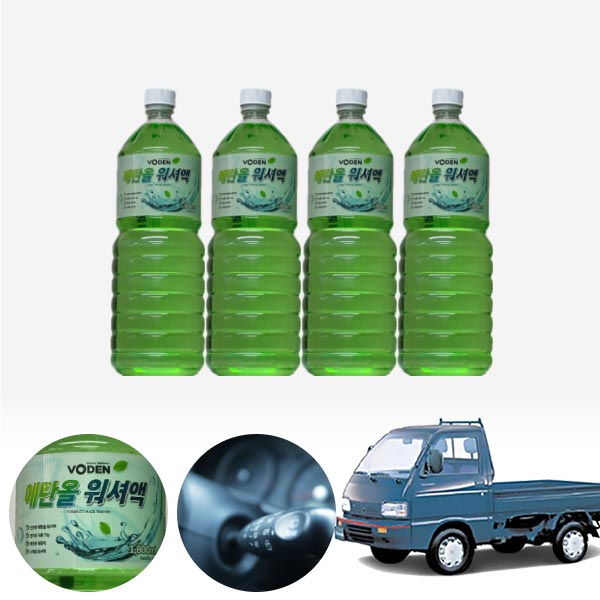 타우너 친환경 에탄올 클린 워셔액 4개 7.2L 세트 KPT-200 cs02002 차량용품