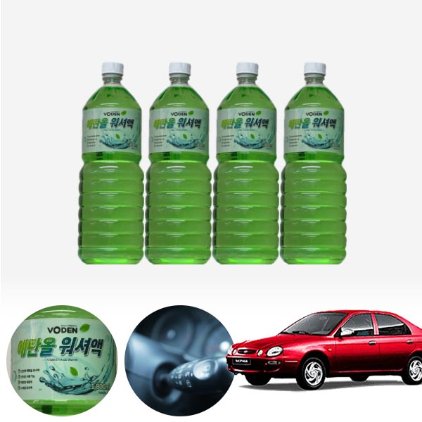 슈마 친환경 에탄올 클린 워셔액 4개 7.2L 세트 KPT-200 cs02010 차량용품