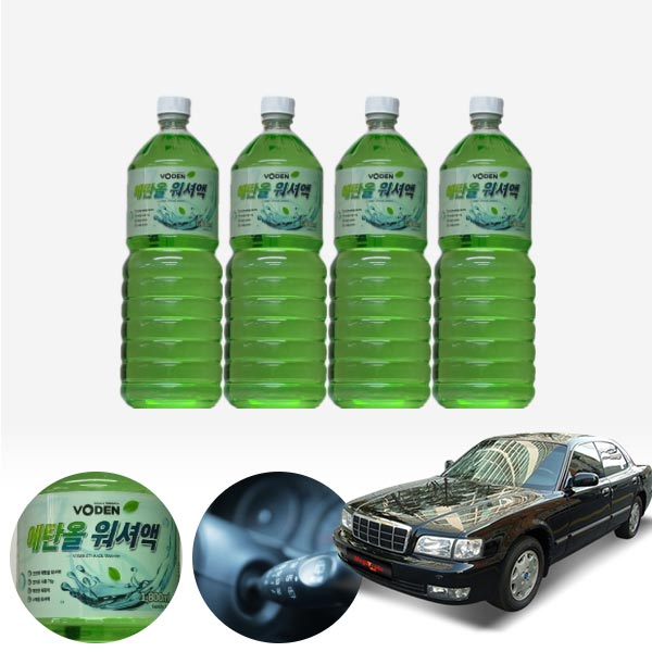 엔터프라이즈 친환경 에탄올 클린 워셔액 4개 7.2L 세트 KPT-200 cs02023 차량용품