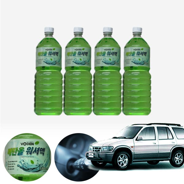 스포티지(93~02) 친환경 에탄올 클린 워셔액 4개 7.2L 세트 KPT-200 cs02029 차량용품
