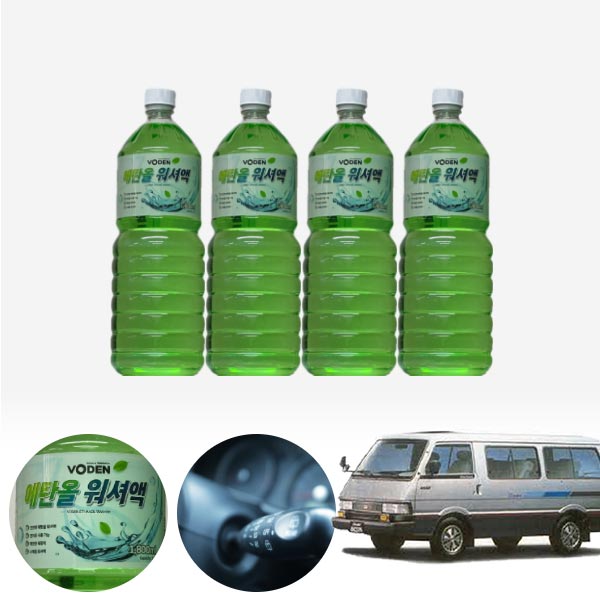 베스타 친환경 에탄올 클린 워셔액 4개 7.2L 세트 KPT-200 cs02036 차량용품