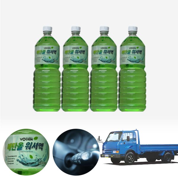 타이탄 친환경 에탄올 클린 워셔액 4개 7.2L 세트 KPT-200 cs02041 차량용품
