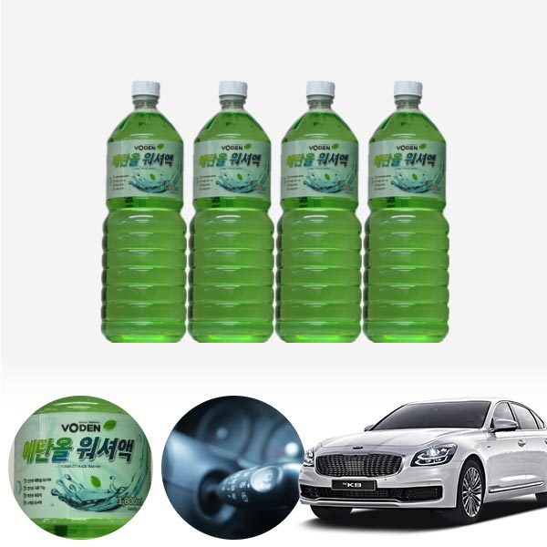 K9(더)(18~) 친환경 에탄올 클린 워셔액 4개 7.2L 세트 KPT-200 cs02064 차량용품