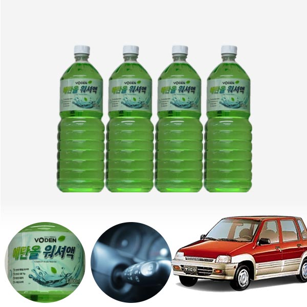 티코 친환경 에탄올 클린 워셔액 4개 7.2L 세트 KPT-200 cs03001 차량용품