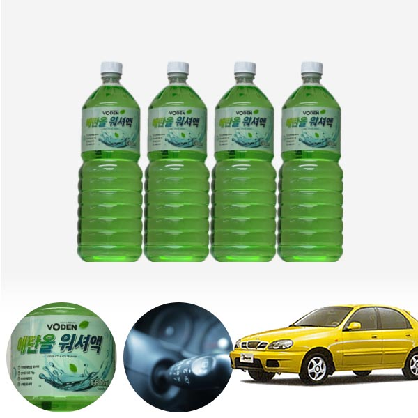 라노스 친환경 에탄올 클린 워셔액 4개 7.2L 세트 KPT-200 cs03008 차량용품