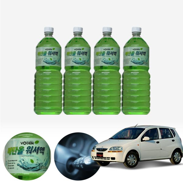 칼로스 친환경 에탄올 클린 워셔액 4개 7.2L 세트 KPT-200 cs03012 차량용품