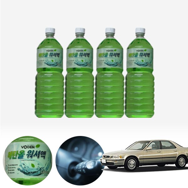아카디아 친환경 에탄올 클린 워셔액 4개 7.2L 세트 KPT-200 cs03021 차량용품
