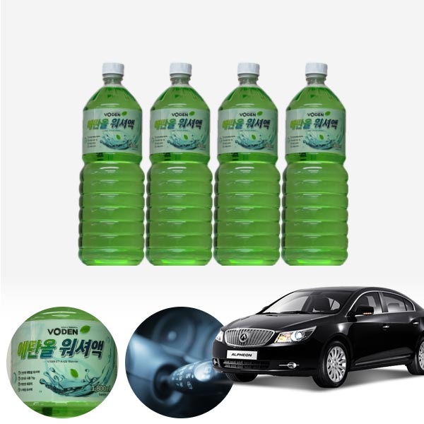 알페온 친환경 에탄올 클린 워셔액 4개 7.2L 세트 KPT-200 cs03022 차량용품