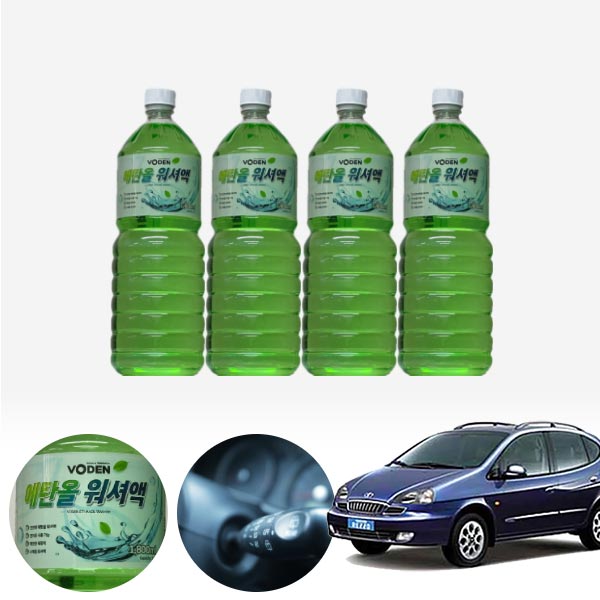 레조 친환경 에탄올 클린 워셔액 4개 7.2L 세트 KPT-200 cs03023 차량용품