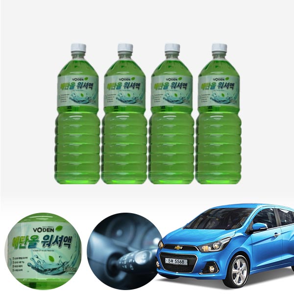 스파크(더넥스트)(15~) 친환경 에탄올 클린 워셔액 4개 7.2L 세트 KPT-200 cs03033 차량용품
