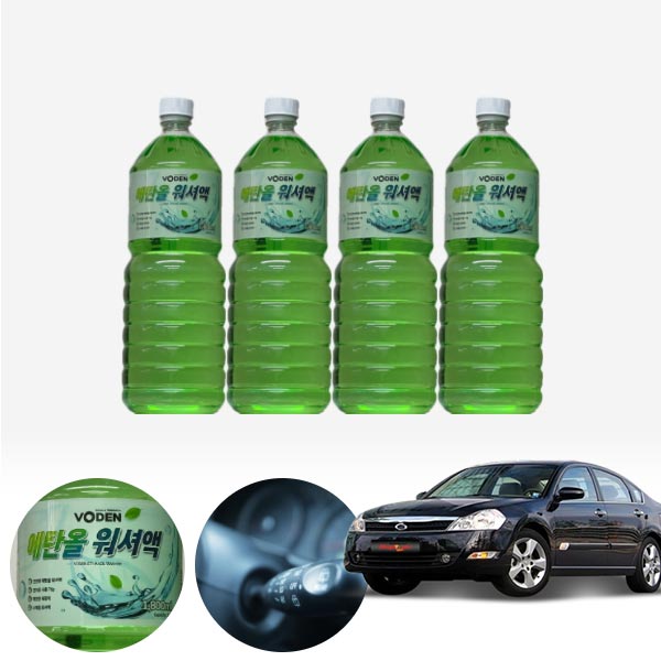 SM5(뉴/임프)(05~10) 친환경 에탄올 클린 워셔액 4개 7.2L 세트 KPT-200 cs05010 차량용품