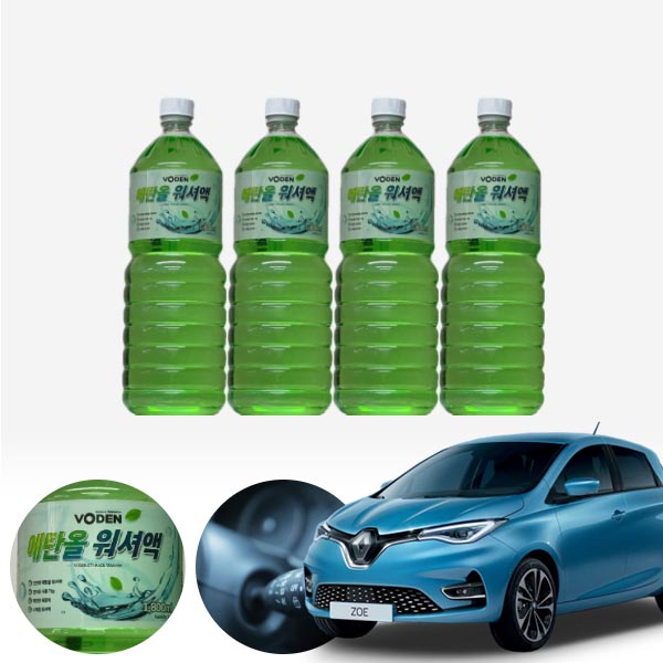 조에 친환경 에탄올 클린 워셔액 4개 7.2L 세트 KPT-200 cs05020 차량용품