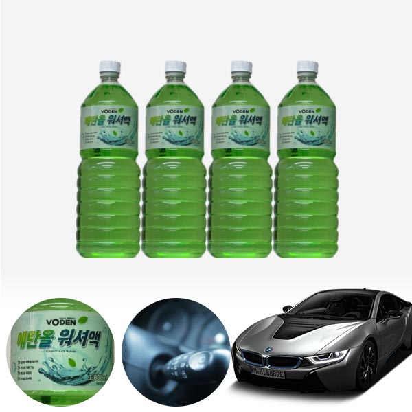 i8 친환경 에탄올 클린 워셔액 4개 7.2L 세트 KPT-200 cs06033 차량용품