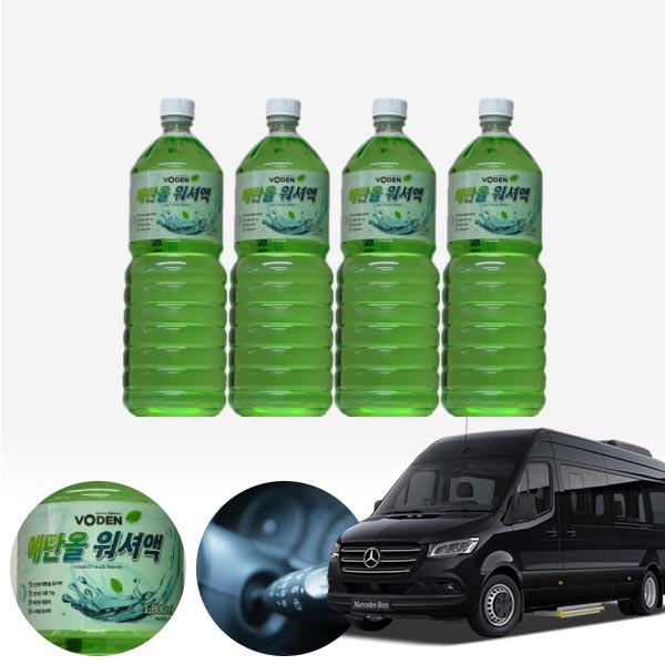스프린터 친환경 에탄올 클린 워셔액 4개 7.2L 세트 KPT-200 cs07021 차량용품