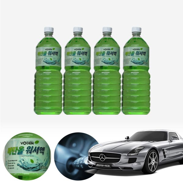 SLS AMG 친환경 에탄올 클린 워셔액 4개 7.2L 세트 KPT-200 cs07030 차량용품