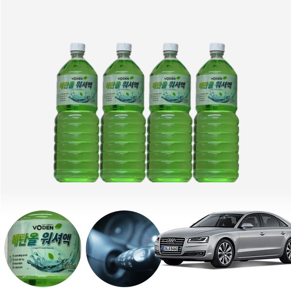 A8(10~) 친환경 에탄올 클린 워셔액 4개 7.2L 세트 KPT-200 cs08010 차량용품