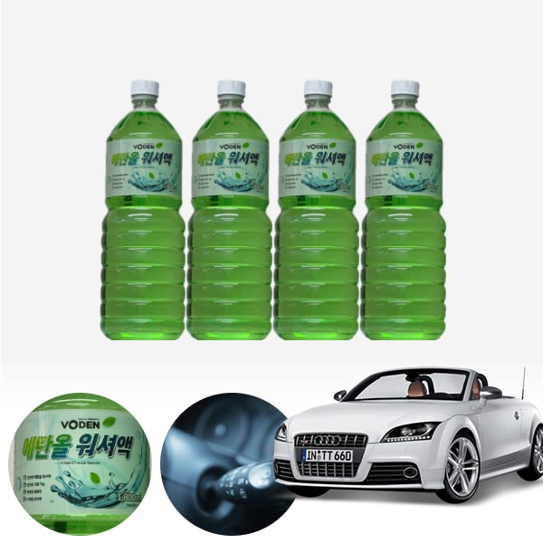 TT(06~) 친환경 에탄올 클린 워셔액 4개 7.2L 세트 KPT-200 cs08016 차량용품