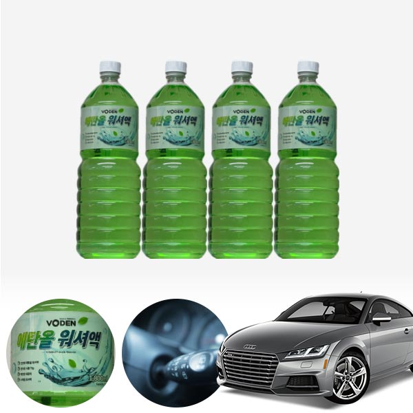 TTS 친환경 에탄올 클린 워셔액 4개 7.2L 세트 KPT-200 cs08017 차량용품