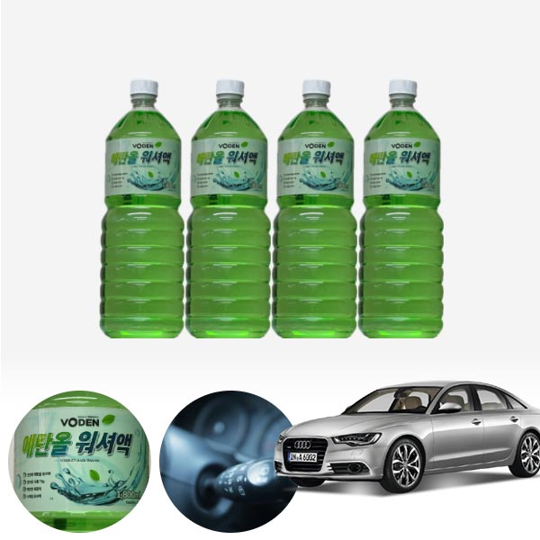 A6(C7)(12~) 친환경 에탄올 클린 워셔액 4개 7.2L 세트 KPT-200 cs08027 차량용품