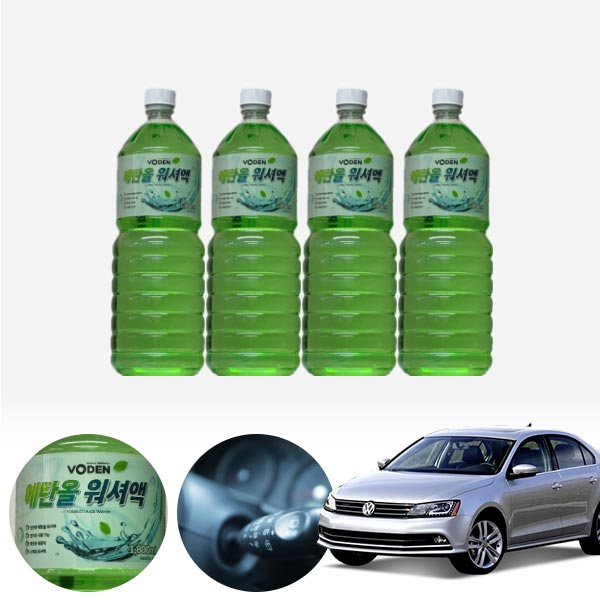 제타 친환경 에탄올 클린 워셔액 4개 7.2L 세트 KPT-200 cs09007 차량용품