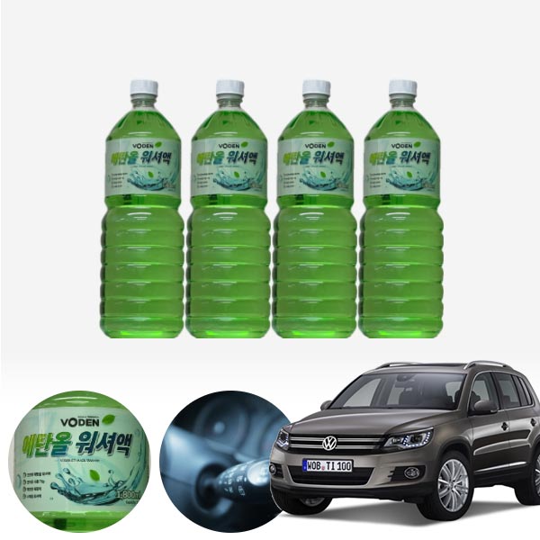 티구안 친환경 에탄올 클린 워셔액 4개 7.2L 세트 KPT-200 cs09013 차량용품