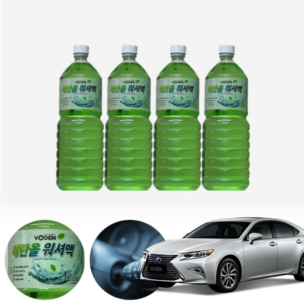 ES(올뉴)(16~) 친환경 에탄올 클린 워셔액 4개 7.2L 세트 KPT-200 cs10002 차량용품