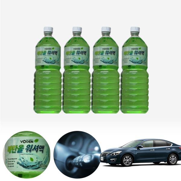 티아나 친환경 에탄올 클린 워셔액 4개 7.2L 세트 KPT-200 cs11010 차량용품