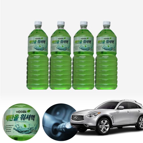FX 친환경 에탄올 클린 워셔액 4개 7.2L 세트 KPT-200 cs13003 차량용품