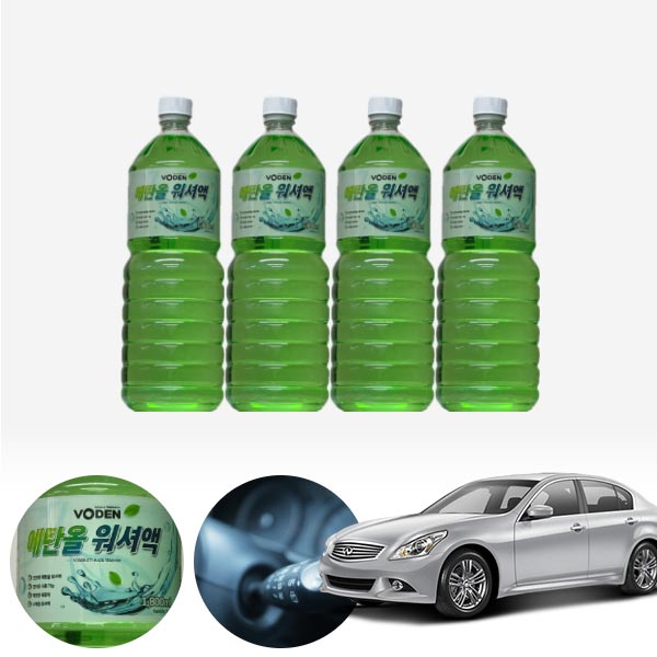 G 친환경 에탄올 클린 워셔액 4개 7.2L 세트 KPT-200 cs13004 차량용품