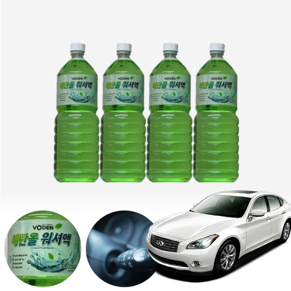 M 친환경 에탄올 클린 워셔액 4개 7.2L 세트 KPT-200 cs13005 차량용품