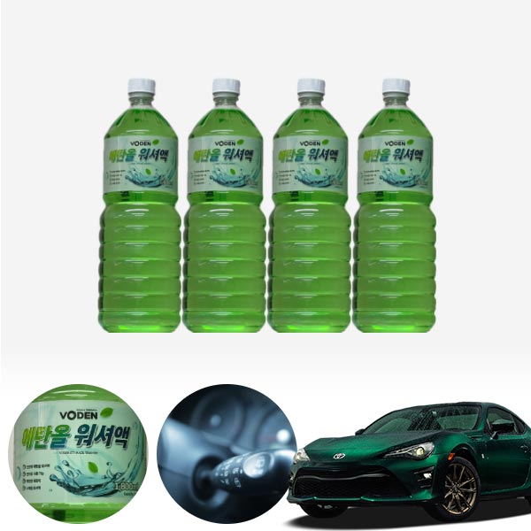 도요타86 친환경 에탄올 클린 워셔액 4개 7.2L 세트 KPT-200 cs14002 차량용품
