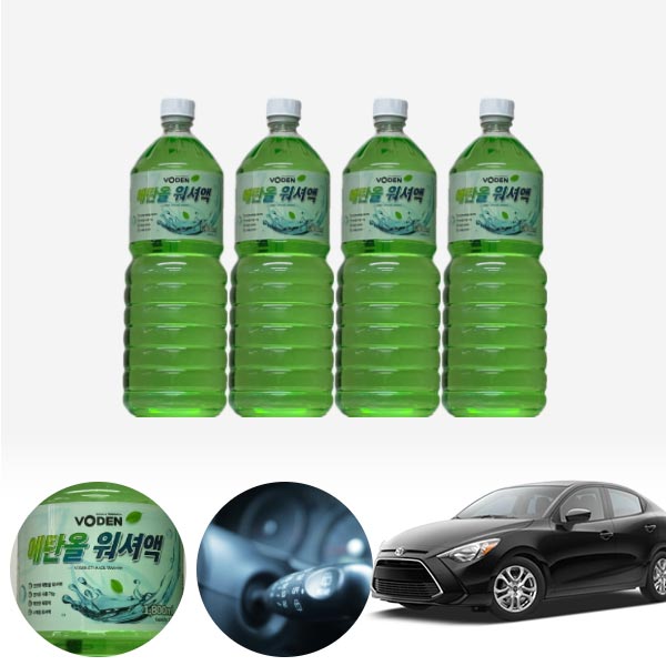 야리스 친환경 에탄올 클린 워셔액 4개 7.2L 세트 KPT-200 cs14010 차량용품