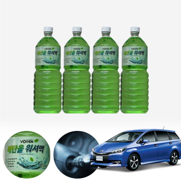 위시 친환경 에탄올 클린 워셔액 4개 7.2L 세트 KPT-200 cs14011 차량용품