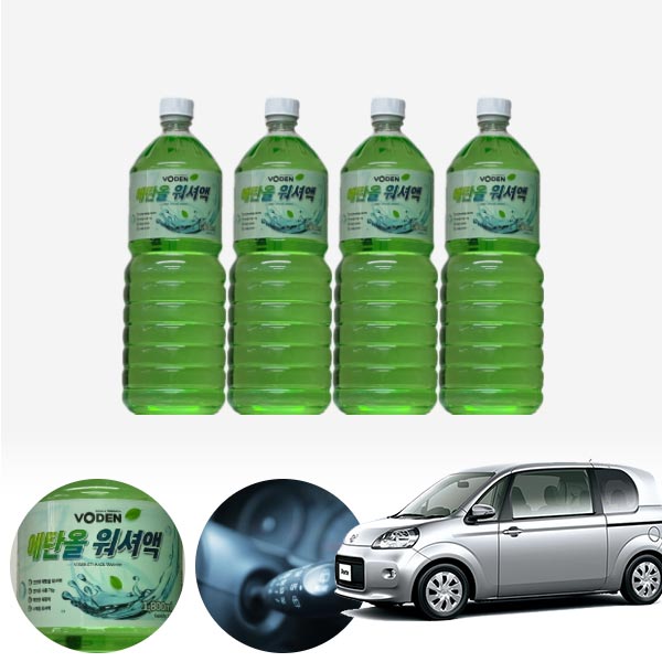 포르테 친환경 에탄올 클린 워셔액 4개 7.2L 세트 KPT-200 cs14018 차량용품
