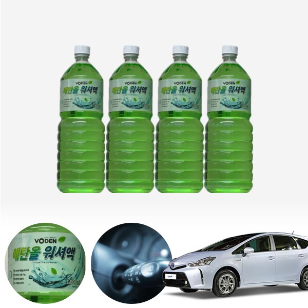 프리우스V(15~) 친환경 에탄올 클린 워셔액 4개 7.2L 세트 KPT-200 cs14024 차량용품