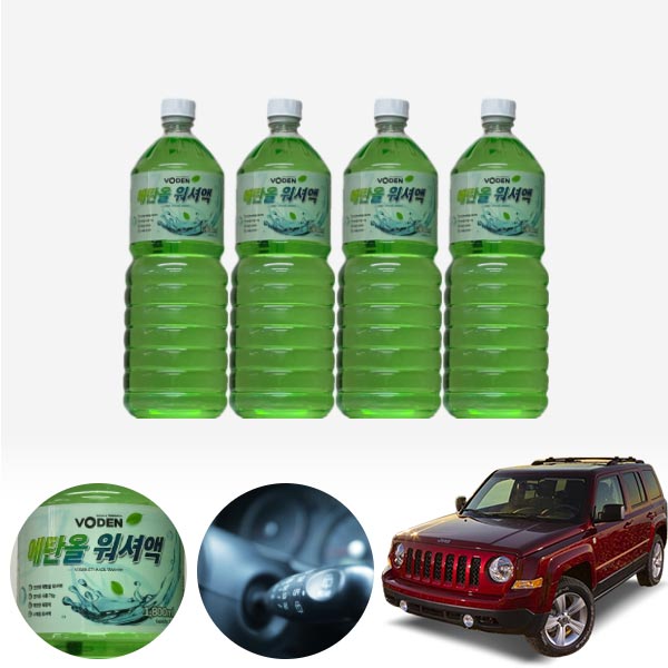패트리어트 친환경 에탄올 클린 워셔액 4개 7.2L 세트 KPT-200 cs15002 차량용품