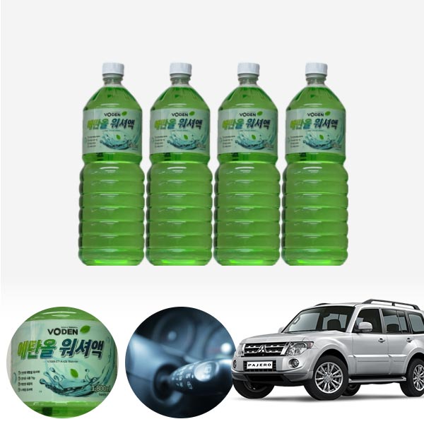 파제로 친환경 에탄올 클린 워셔액 4개 7.2L 세트 KPT-200 cs21006 차량용품