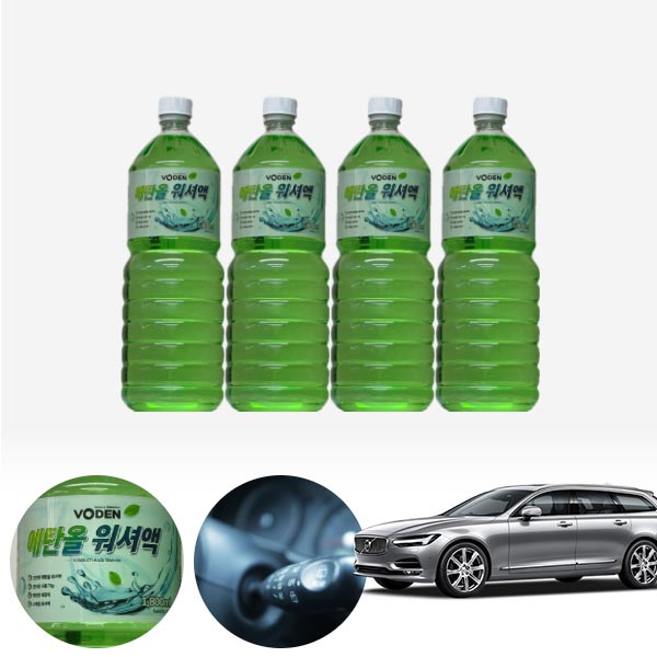 볼보V90 친환경 에탄올 클린 워셔액 4개 7.2L 세트 KPT-200 cs22006 차량용품