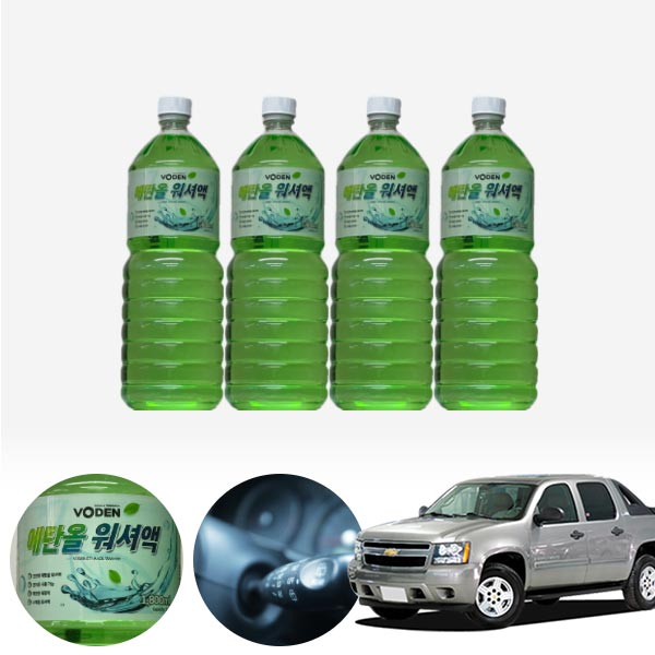 아발란치 친환경 에탄올 클린 워셔액 4개 7.2L 세트 KPT-200 cs26002 차량용품