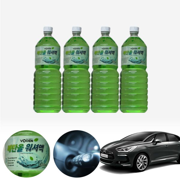 시트로엥DS5 친환경 에탄올 클린 워셔액 4개 7.2L 세트 KPT-200 cs29008 차량용품