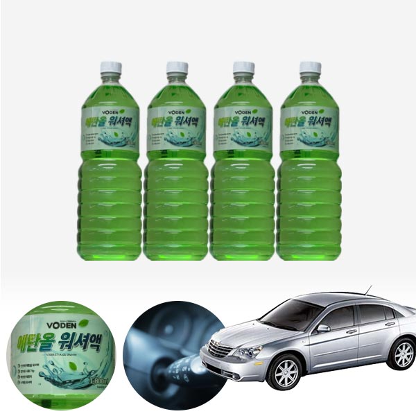 세브링 친환경 에탄올 클린 워셔액 4개 7.2L 세트 KPT-200 cs35004 차량용품